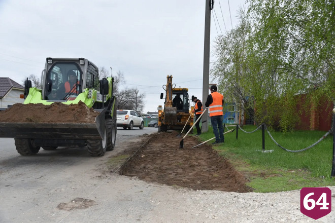 В Саратовской области отремонтируют 35 километров тротуаров